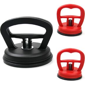 Dent Puller, 3 Pack Car Dent Puller Kit, Powerful Car Dent Remover, Suction Cup Dent Puller for Car Dent Repair, Glass, Tiles, Mirrors, Lifting and Moving Objects (2 Small + 1 Large)
