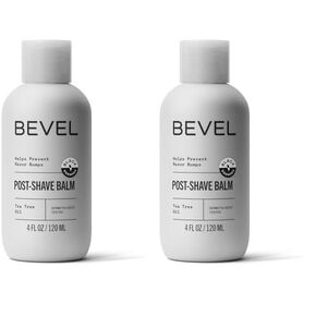 Bevel After Shave Balm for Men with Shea Butter and Jojoba Oil, Soothes and Cools Skin to Help Prevent Ingrown Hairs and Razor Bumps, 4 Fl Oz (Packaging May Vary)