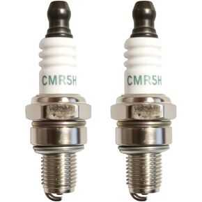 CMR5H Spark Plug 2 Pack, 4-Stroke Engine Spark Plugs for CHAMPION 965 RZ7C for NGK CMR5H Spark Plug for Honda 31916-Z0H-003 Fit for Stihl FC56 FC70 Trimmer Chainsaw BR500 BR600 for Husqvarna