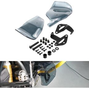 Foot Splash Guard Mudguard Compatible with BMW R 1250 GS 2018-2023, R 1250 GS Adventure 2019-2024, Q235 Steel Bracket, PC Plate, Motorcycle Footguard Mud Splash Protector