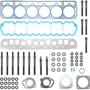 حشية رأس أسطوانة Philtop مع مسامير الرأس HS9076PT-4 ES71102 متوافقة مع Cherokee 99-01 Grand Cherokee 1999 2000 2001 2002 2003 TJ/Wrangler 00 01 02 03