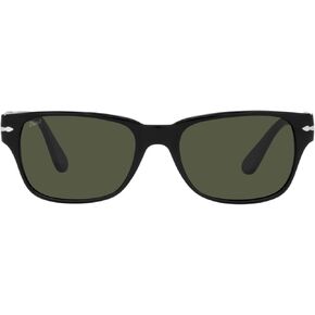 Persol PO3288S Rectangle Sunglasses, TRASPARENT Taupe Grey/Polar Black, 55mm in Kuwait