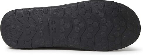 Dearfoams Men's Suede Clog with Woven Accent Slipper in Saudi Arabia