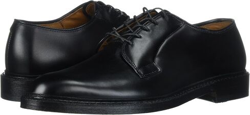 Allen Edmonds Men's Leeds Plain Toe Blucher Oxford, Black Calf, 8.5 D US in Saudi Arabia