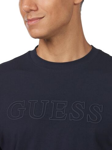 تي شيرت Eco Alphy للرجال من GUESS، Deep Marine A753، M in Saudi Arabia