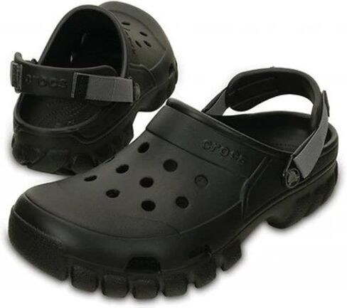 Crocs Unisex Men's and Women's Offroad Sport Clog, Black/Graphite, 15 US in Saudi Arabia