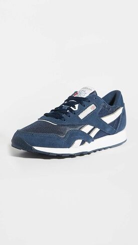Reebok Men's Classic Nylon Sneaker, TMNAVY/TMNAVY/Platin, 11 in Saudi Arabia