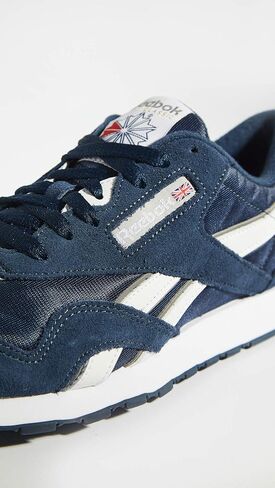 Reebok Men's Classic Nylon Sneaker, TMNAVY/TMNAVY/Platin, 11 in Saudi Arabia