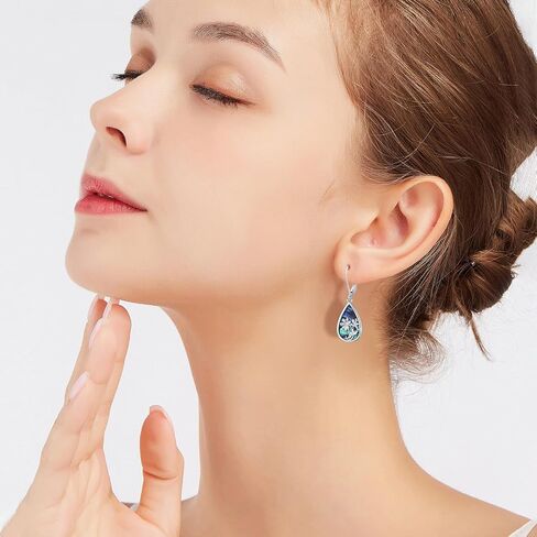 Rise From the Ashes Phoenix/Cat/Moonstone/Butterfly Dangle Earrings for Women with Crystals 925 Sterling Silver Cute Fashion Sparkly Hanging Dangly Dangling Earrings Jewelry Aretes de Mujer de Moda in Saudi Arabia