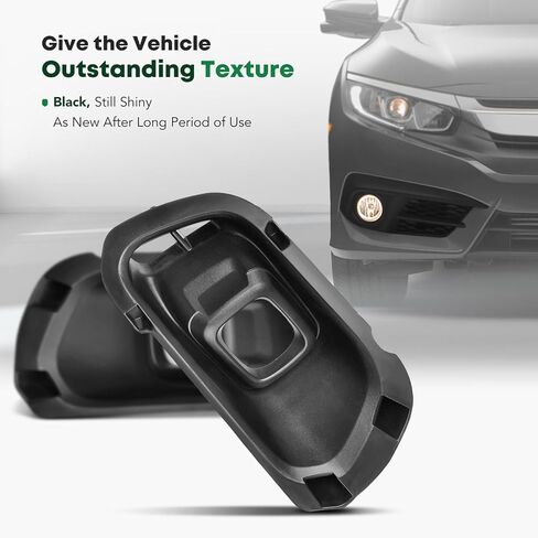 Yhtauto Fog Light Bezel يناسب Ford Ranger 2019-2023 Front Pumper Fog Light Cover Driver in Kuwait