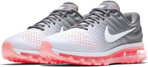 حذاء الجري Nike Air Max 2017 نسائي Pure Platinum/White-Cool Grey-HOT Lava 9. 0 in Kuwait