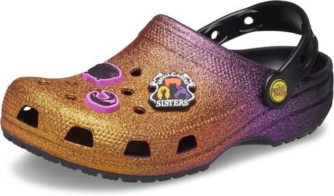 Crocs Unisex Classic Disney Hocus Pocus Clog, Halloween Glitter, 7 US Women in Saudi Arabia