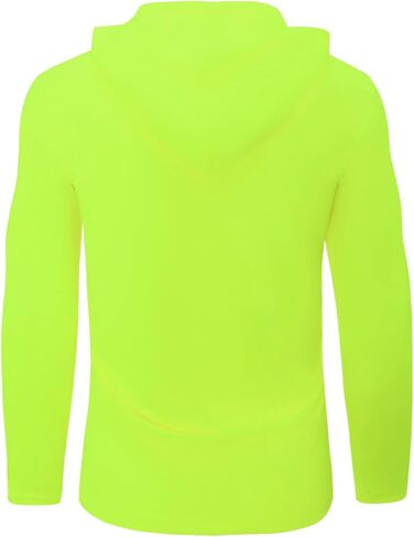 Men UPF 50+ Sun Protection Hoodie Long Sleeve T Shirts Pack Quick Dry Shirt for Athletic Running Activewear Workout in Saudi Arabia