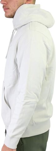 Nike Pull Over Hoodie, Dark Grey Heather/Mattelic Silver/White, Large in Saudi Arabia
