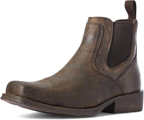 Ariat mens Midtown Rambler Western Boot , Barn Brown , 12 2E US in Saudi Arabia