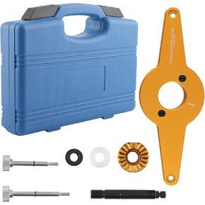 maXpeedingrods Vibration Damper Holding Tool Crankshaft Pulley Removal Shock Absorber for Audi for Seat for Skoda for VW 1.8 2.0 4V TFSi EA888, Replace T10531