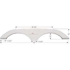 ICON Keystone 5th Wheel Travel Trailer Fender Skirt FS1772