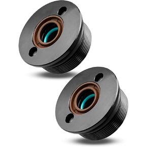 2PCS Tilt Trim End Cap/Gland with Seal Assy Kit Compatible with Mercury Mariner Generation 1, 2 & 3 3 Ram Style Trim Units Replace 1100-8M0021648 99638A1 8M0021648 878243A1, End Cap/Guide Assy