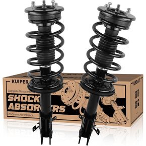 Pair Front Struts Assembly Shocks Compatible with 2007-2014 Ford Edge Compatible with 2007-2015 Lincon MKX FWD Coil Spring Shock Absorber 172889 172888