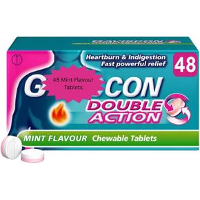 Double Action Mint Flavour 48 Chewable Tablets