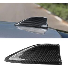 Compatible with Antenna Cover Shark Fin Trim Hood Real Carbon Fiber Automotive Roof Aerials for Subaru BRZ WRX 2022 2023 (Black)
