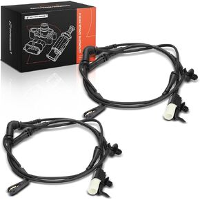 A-Premium Rear Brake Pad Wear Sensor Compatible with Land Rover Range Rover Evoque 2016 2017 2018 2019, 2-PC Set - Replace# LR072017