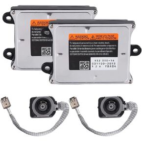 Xenon Ballast & HID Light Lamp Bulb Igniter Control Unit Compatible for Cadillac SRX 2010-2016 Replace 22785848