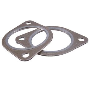DVPARTS 2PK Exhaust Pipe Flange Gasket Seal kit 18307589343 18-30-7-553-603 18307553603 Compatible with N54 Engine, E60 E71 E82 E88