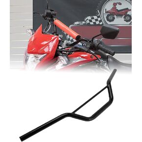 Motorcycle Riser Handlebars 7/8" for Hawk 250,800MM Heavy Steel Handle Bars with Crossbar for Hawk 250cc/Hawk 250