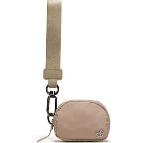 Pander Wrist Strap & Mini Wallet Combo – Stylish, Compact, and Versatile Accessory Set - Black