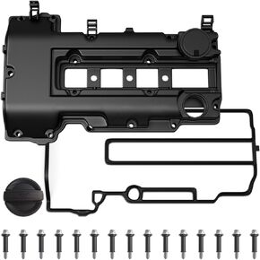 MOSTPLUS Camshaft Valve Cover and Bolts w/Seal Compatible for Buick Encore Chevy Sonic Trax Volt Cruze 264-968 55573746 25198498