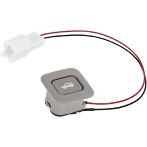 Motoforti No.935552H0008M Trunk Lid Lock Release Push Button Handle Switch for Hyundai Elantra 2007-2010 / Rear Release Switch/Durable / 1 Pcs Gray Long-lasting