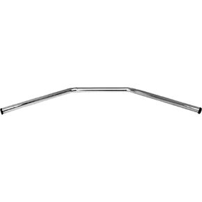 Emgo 1in. Dimple (Harley) Wide Drag Bar Handlebar - Chrome, Color: Chrome, Handle Bar Size: 1in. 07-92435