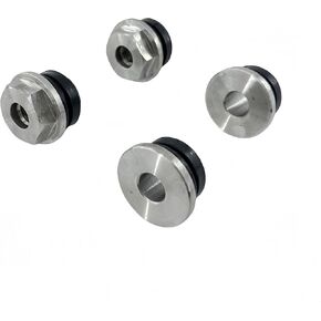 Rack and Pinion Bushings Kit Fit for Ford Explorer 2012 2013 2014 2015, 4 Pcs Rack & Pinion Bushings, left & right upper & lower