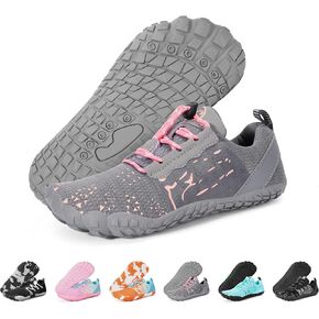 Barefoot Shoes Women Men, Hike Barefoot Womens Men Barefoot Hiking Beach Grounding Shoes Footwear for Travel, Pro Five Toe Shockproof and Anti Collision Wide Toe Box