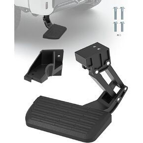 DEEAGLE Rear Bed Step Compatible with Toyota Tundra 2022 2023 2024 Retractable Bumper Tailgate Step Replace #PTS30-34000