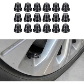 18PCS Brake Bleeder Cap, Grease Fitting Caps, Brake Caliper Dust Cover, Universal Car Accessories Rubber Dust Stem Cover Fits for Cars, SUVs, Trucks, Motorcycles Brake Caliper Bleeder Cap