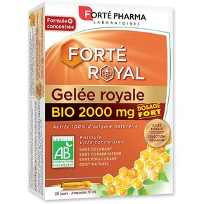 Organic Royal Jelly 2000mg 20 Phials