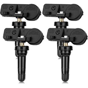 4PCS TPMS Sensor for Chevy Tire Pressure Sensor 315MHz for Buick for Cadillac for Chevrolet for GMC for Pontiac Tire Pressure Monitoring Sensor Replaces 13586335,13581558,13589597,15920615,15123145