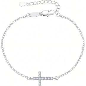 Cross Bracelet for Women, Men's Cross Bracelet, Christian Bracelets, Christian Faith Jewelry