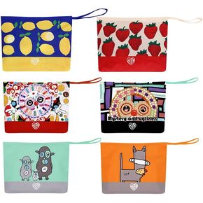 Envirosax Zipper Pouch Set of 6