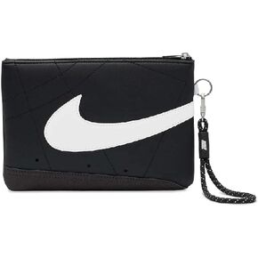 Nike Blazer Wristlet Clutch Bag Unisex Black, Black White