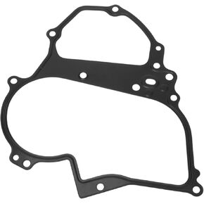 1 Pcs Car Engine Timing Cover Gasket Set for Infiniti 2.5L 3.5L 3.7L Chain Case Cover Gasket No.23797EY01A/23797EY00A Black Metal
