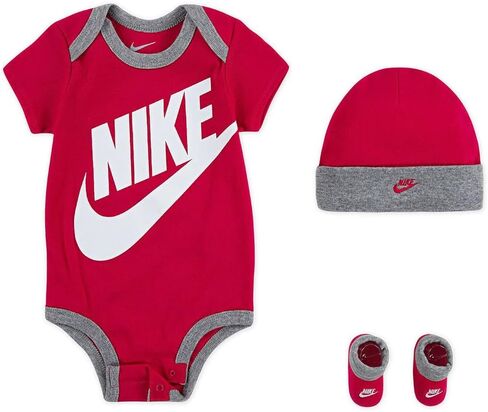 Nike Baby's Bodysuit, Hat and Booties 3 Piece Set in Kuwait