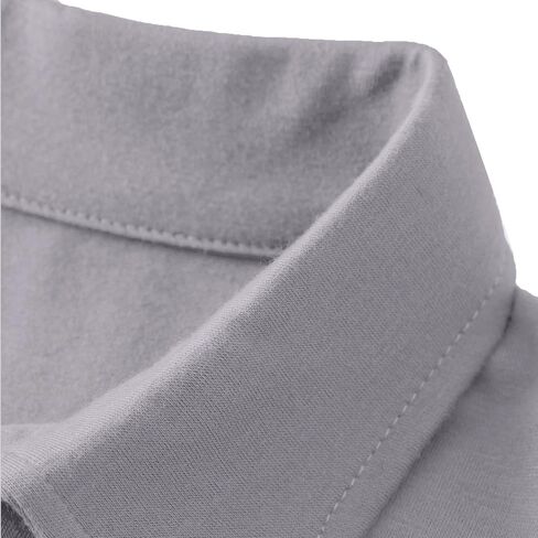 Women's V-Neck Ruffle Design Polo Shirts Short Sleeve Collared Loose Casual Tunic Blouses with Pocket in Saudi Arabia
