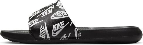 Nike Men's Victori One Slides, Black/White-black, 8 in Saudi Arabia
