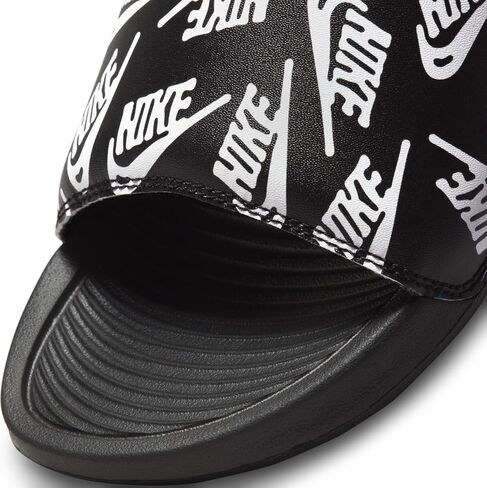 Nike Men's Victori One Slides, Black/White-black, 8 in Saudi Arabia