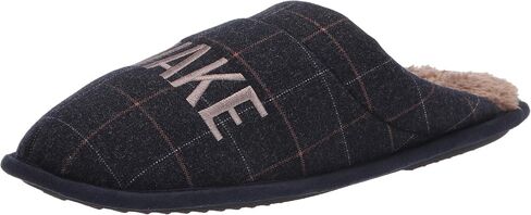 Dearfoams Men's Microwool Novelty Closed Toe Scuff Slipper in Saudi Arabia