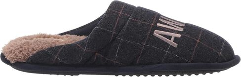 Dearfoams Men's Microwool Novelty Closed Toe Scuff Slipper in Saudi Arabia