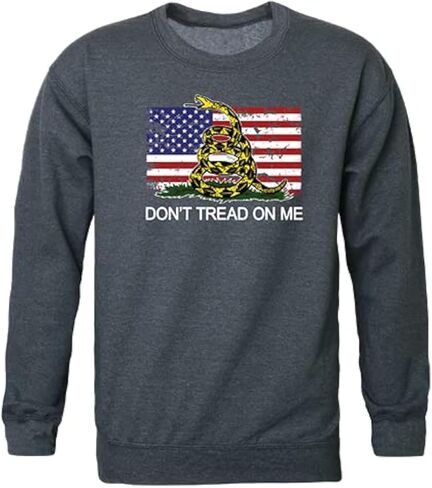 Rapid Dominance Graphic Crewneck Sweatshirt, White, Small in Saudi Arabia